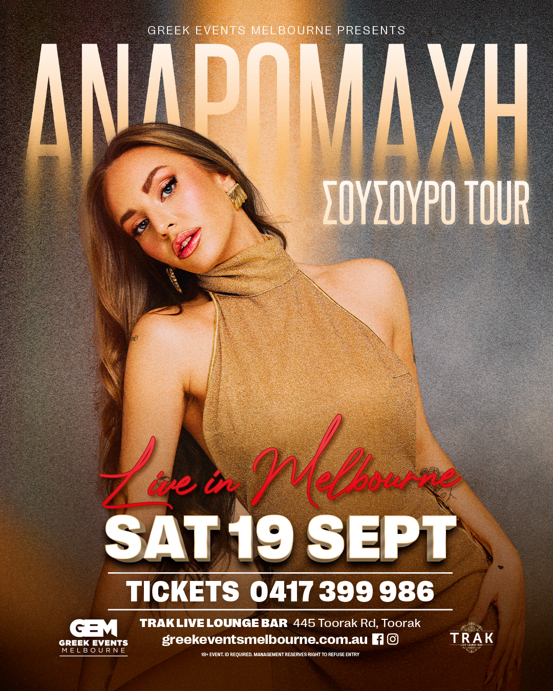 Andromache Live in Melbourne 